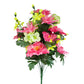 Pink, Yellow, and Green Floral Mix Bush