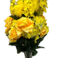 Yellow Rose and Hydrangea Bush
