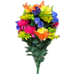 Yellow, Purple, Kiwi, Orange & Pink Sunflower Mix Bush