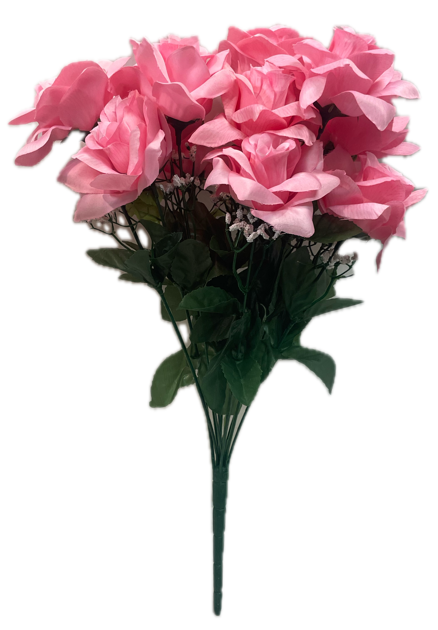 Pink Satin Rose Bush