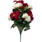 Poinsettia & Peony Christmas Mixed Bush