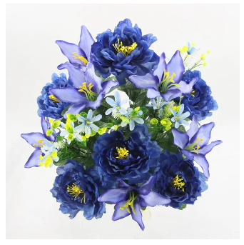 Blue Floral Mix Bush