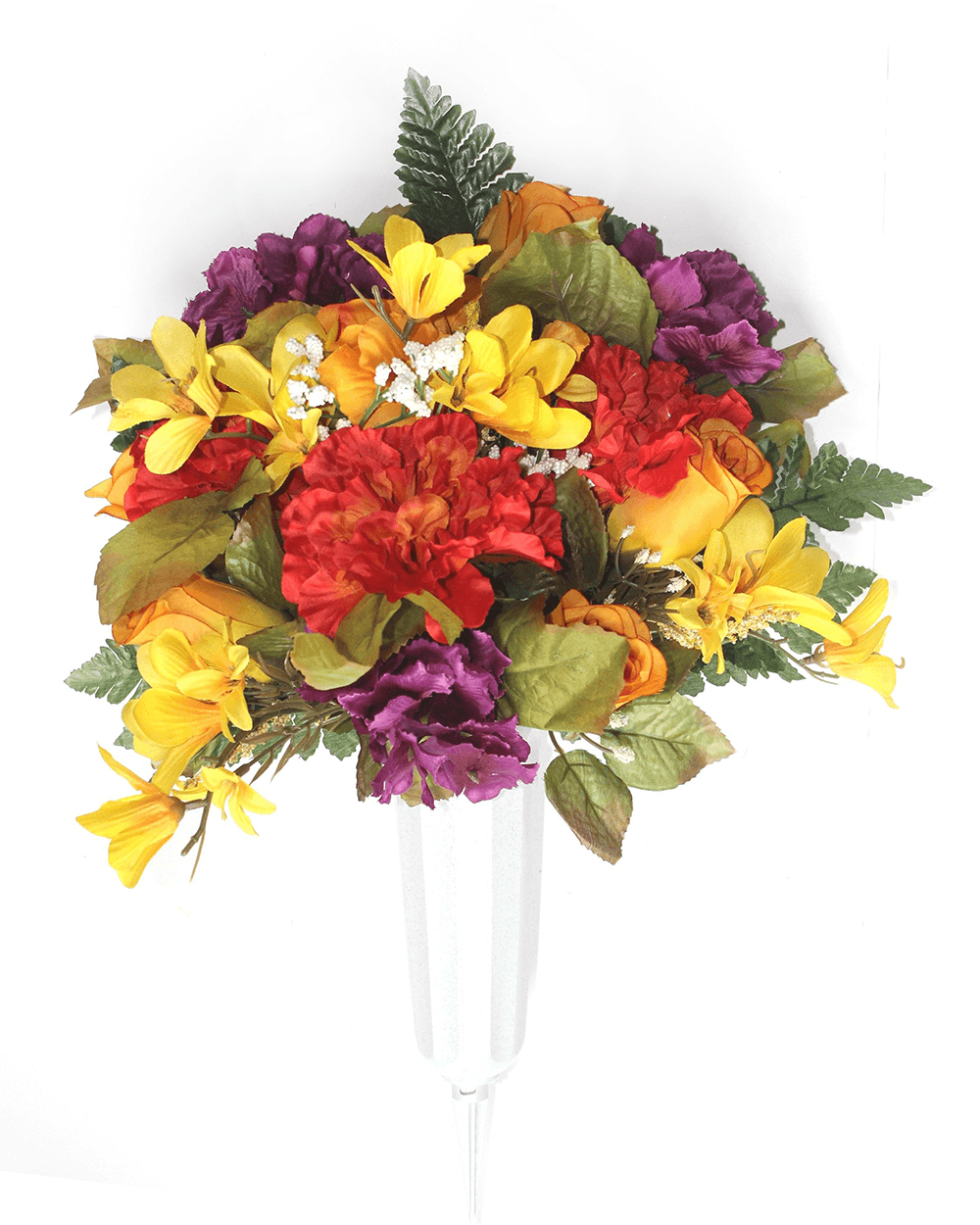 Fall Floral Mix FORWARD-FACING Vase