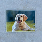 Personalized Ceramic Headstone Photo - Rectangular