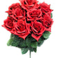(9) Full Roses Red Bush