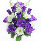 Purple & White Rose/Peony/Daisy Bush