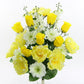 Peonies and Rose Mix - Yellow and Cream