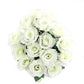 (24) Full White Roses Bush