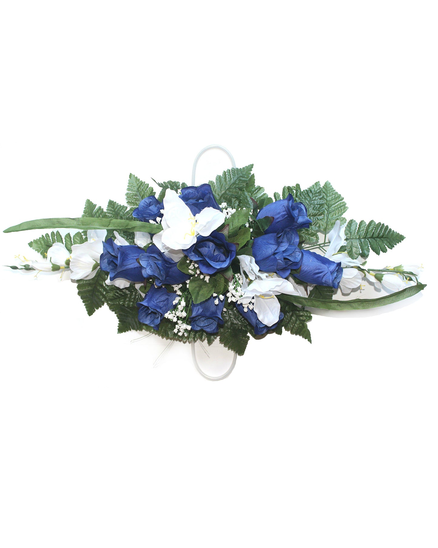 Standard Blue & White Floral Mix Spray