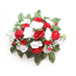 Standard  Red & White Rose Floral Spray
