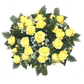 Large Yellow Rose Floral Spray