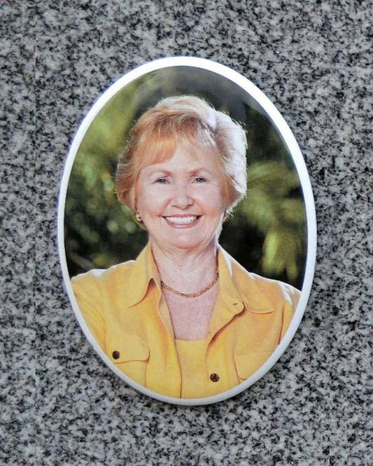 personalized headstone photo
